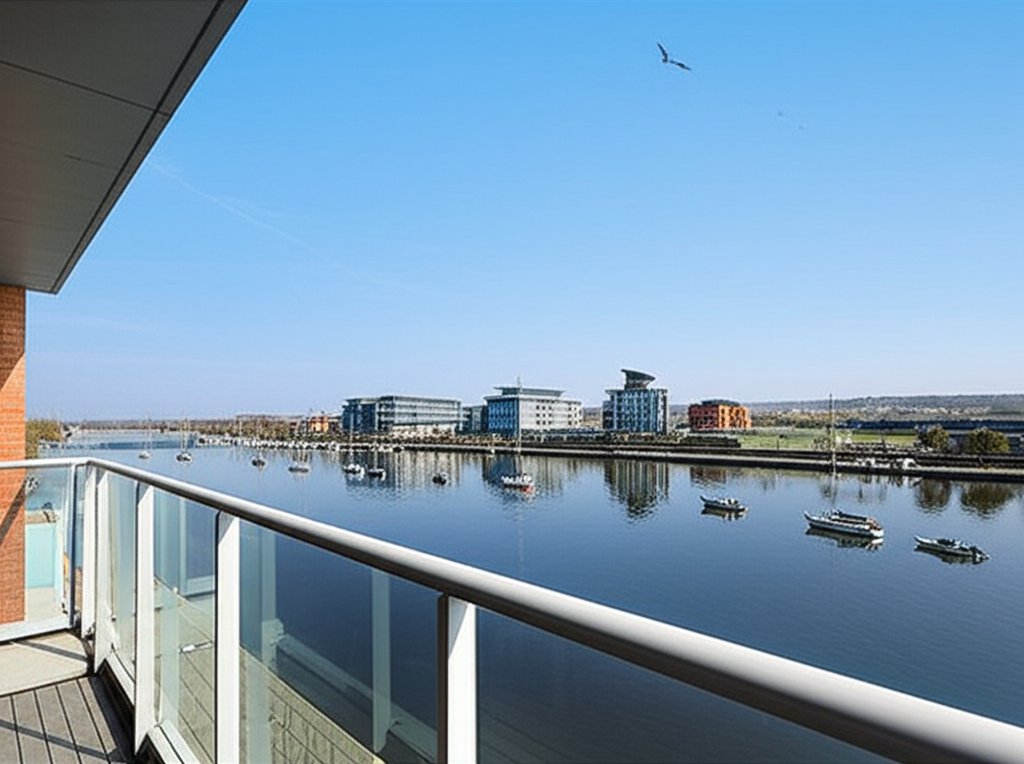 Modern Apartment with Brayford Pool Views
